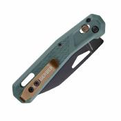 G1078704 Gerber Vista Baltic | Lame Drop Point Acier 440A Black | Manche Baltic Haze GFN Crossbar Lock - Livraison Gratuite
