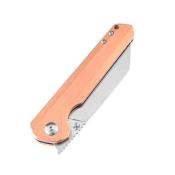 K1028B1 Couteau Kansept Bulldozer Copper Lame Acier S35VN IKBS - Livraison Gratuite