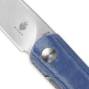 KIV3499C1 Couteau Kizer Feist Blue Lame Acier 154CM IKBS - Livraison Gratuite