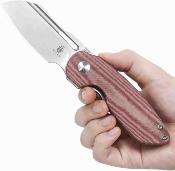 KIV3569A2 Couteau Kizer October Red Lame CPM-20CV - Livraison Gratuite