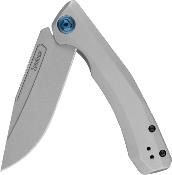 KS7020 Kershaw Highball XL – Lame Clip Point Acier D2 Bead Blast, Manche Acier Inox Mat, Verrouillage Frame Lock - Livraison Gratuite