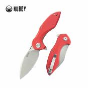 KUB236L Kubey Noble Red – Couteau Lame Acier 14C28N Manche G10 Liner lock IKBS – Livraison Gratuite