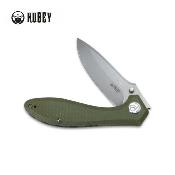 KUB314E Couteau Kubey Ruckus OD Green Lame Acier AUS-10 IKBS  - Livraison Gratuite