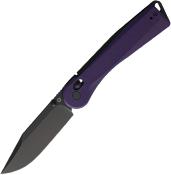 MK0041PLBW Couteau Pliant Rapax Trek Lame Acier VG-10 Manche Plaquettes en G10 Violet Crossbar Lock - Livraison Gratuite
