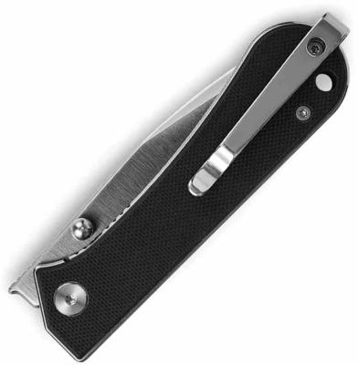 NUKS131001 Couteau NUKNIVES Kumpanter Lame Acier D2 Manche G10 Black Liner Lock Ball Bearing - Livraison Gratuite