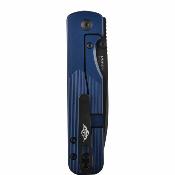 OKNDURONNB Oknife Duron Navy Blue | Couteau Lame Acier Nitro-V Manche OAL Aluminium Frame Lock - Livraison Gratuite