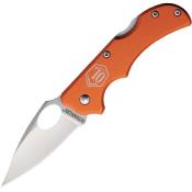 OLM005H Couteau Pliant Outdoor Life Summit Lame Acier Inox Manche Aluminium Orange Lockback - Livraison Gratuite