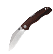 PFKE12IWOS Couteau Petrified Fish Skalor Ironwood Lame Satin Acier 154CM IKBS - Livraison Gratuite