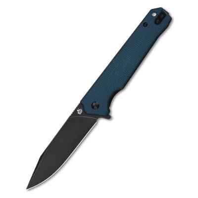 QS111H2 Couteau QSP Mamba V2 Blue Lame Acier D2 IKBS - Livraison Gratuite