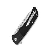 QS129B Couteau QSP Harpyie G10/Carbon Fiber Lame Acier CPM S35VN IKBS - Livraison Gratuite