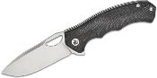QS153A1 Couteau QSP Gorilla Black Micarta Lame Acier 14C28N SW IKBS - Livraison Gratuite