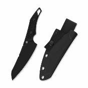 QS172A2 Couteau QSP T-Cook | Lame Acier Nitro-V Black | Manche G10 Noir | Housse Kydex | Livraison Gratuite