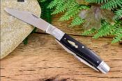 RRR008 Couteau Rough Ryder Reserve Common Stock 2 Lames D2 Manche Micarta Collector - Livraison Gratuite