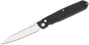 RS7831B Couteau Real Steel G5 Metamorph Black Lame Acier 14C28N Satin Button Lock - Livraison Gratuite