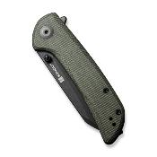 S220141 SENCUT Fritch Green Micarta Lame Acier 9Cr18MoV IKBS - Livraison Gratuite