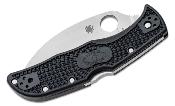 SC243FPWCBK Couteau Spyderco Endela Wharncliffe Lame Acier VG10 Made Japan - Livraison Gratuite