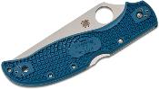 SC258PCBL Spyderco Stretch 2 XL Lightweight Japan – Lame Clip Point Acier CPM-SPY27 Manche FRN Bleu Cobalt Lockback - Livraison Gratuite