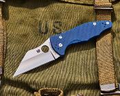 SC85GPCBL2  Couteau Spyderco Yojimbo 2 Wharncliffe Lame Acier CPM SPY27 Manche G10 Sécurité Compression Lock USA - Livraison Gratuite