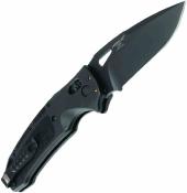 SIG36370 Hogue SIG Sauer K320 Nitron | Couteau Lame Drop Point Acier S30V Black | Manche Black Polymer ABLE Lock USA - Livraison Gratuite