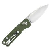 SRM7229GP Couteau Pliant SRM Scout Lame Acier 14C28N Manche G10 Vert Ambi Lock - Livraison Gratuite