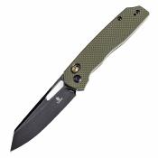 T1006V3 Couteau Tenable Shard Olive Green Lame Reverse Tanto Acier 14C28N - Livraison Gratuite