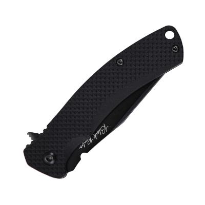 VNI33FPBBK Couteau V Nives Black Rambo Shorty Clip Point Lame Acier 420HC -  Livraison Gratuite