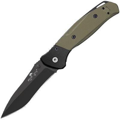 Couteau Bear OPS Swipe IV A/O 14C28N Black/OD Green G-10 Made USA BCA400B4B - Free Shipping