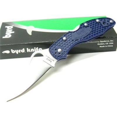 Couteau Spyderco Byrd Meadowlark Blue Manche FRN BY04PBL2 - Livraison Gratuite