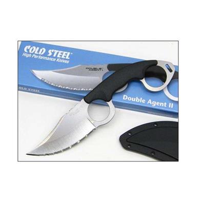 Cold Steel Double Agent II Serrated - Couteau Cold Steel CS39FNS