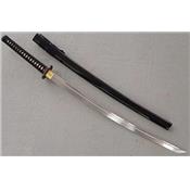 Sabre de Samourai Katana Warrior Series COLD STEEL Carbone 1055 Manche Peau de Raie Etui Bois CS88BK - Free SHipping
