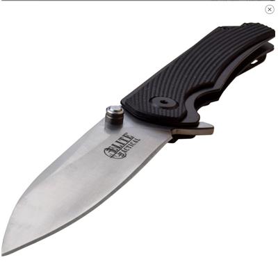 ETFDR002BK Couteau Elite Tactical Drop Point Lame 8Cr13MoV - Livraison Gratuite