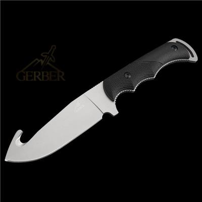 Gerber Freeman Guide Hunting Couteau à Dépecer Gerber Manche ABS Etui Nylon G0589 - Free Shipping