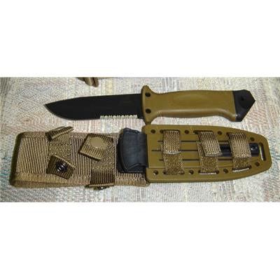 Couteau Gerber LMF II Infantry Coyote Brown Acier 12C27 Etui MOLLE Made In USA G1463 - Free Shipping