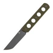 G2020A4 Couteau Foosa Tenable Knives | Lame Acier D2 | Manche Olive Green G10 | Housse Nylon | Livraison Gratuite