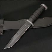 Couteau Ka Bar Extreme Acier D2 Manche Kraton Etui Cuir Made In USA KA1283 - Free Shipping