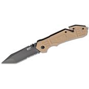 Couteau Smith&Wesson M2.0 M&P Rescue Tanto Manche OD Green Coupe Ceintures SW1100076 - Livraison Gratuite