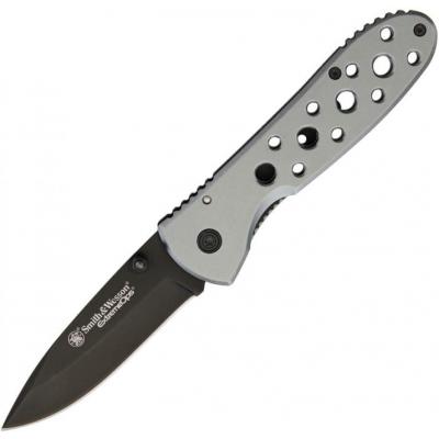 Lot de 3 Smith&Wesson Extreme Ops Tactical Lame Acier Inox Manche Aluminium SWA13CP - Free Shipping