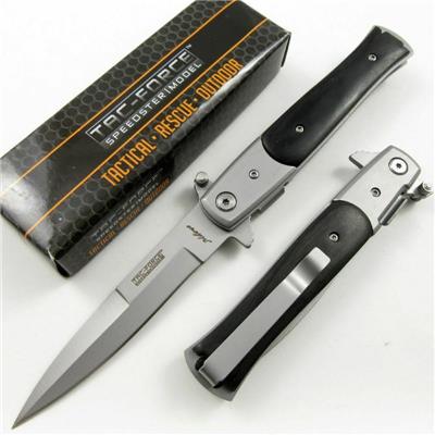 Lot of 2 Couteaux TF428BW Tac Force Linerlock A/O Mafia Milano Acier Inox - Livraison Gratuite