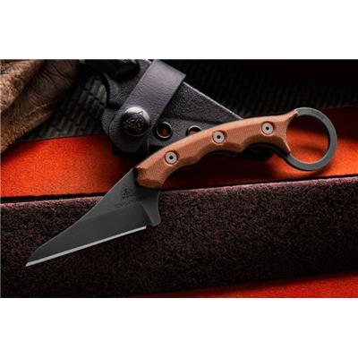 Couteau Tops Poker Kiridashi Karambit Carbone 1095 Etui Kydex USA TPKR01 - Livraison Gratuite