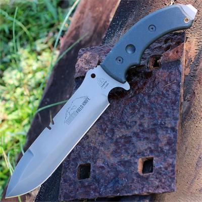 Couteau TOPS Knives Tahoma Field Lame Acier Carbone 1095 Manche Micarta Etui Nylon Made USA TPTAHOBCTNS - Free Shipping