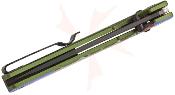 BCU26MAR Bear OPS Nekama I | Couteau Lame Modified Tanto Acier 14C28N DLC | Manche Bomber Green Aluminum Pin-Up - Livraison Gratuite