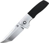 BG052 Couteau Begg Seishin Black Lame Tanto Acier VG10 Frame Lock - Livraison Gratuite