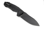 BRB278 Couteau Brous Blades Bygones - Lame Spear Point Acier D2 Stonewash - Manche G10 Noir - Liner Lock USA - Livraison Gratuite