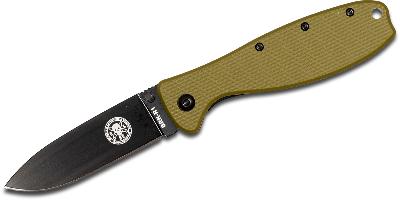 BRKR2ODB Couteau Esee Zancudo Olive Lame Acier D2 Black - Livraison Gratuite