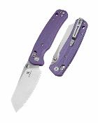 BTKMK06M Bestechman Cicada’s Wing | Couteau Pliant EDC | Lame Acier 10Cr15MoV | Manche G10 Purple | Verrouillage B-Lock - Livraison Gratuite