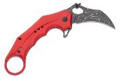 C16016BDS1 Couteau CIVIVI Knives Incisor II Red Karambit Lame Acier Damas IKBS - Livraison Gratuite