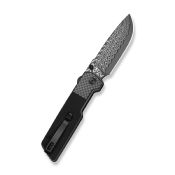 C25035BDS1 — Couteau de poche CIVIVI Zygon Lame Acier Damas Drop Point G10 et Carbone Top Crossbar Lock - Livraison Gratuite