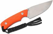 CIVC24058B1 Couteau CIVIVI Gander Clip Point Lame Acier 14C28N Manche G10 Orange Housse Kydex - Livraison Gratuite