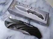 CM19344 - Camillus Romulus - Couteau Manche Aluminium - Lame Acier 420 - Drop Point - Linerlock - Livraison Gratuite