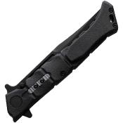 CS20NQLBKBK Cold Steel Medium Luzon Black Lame Acier 8Cr13MoV Black - Livraison Gratuite